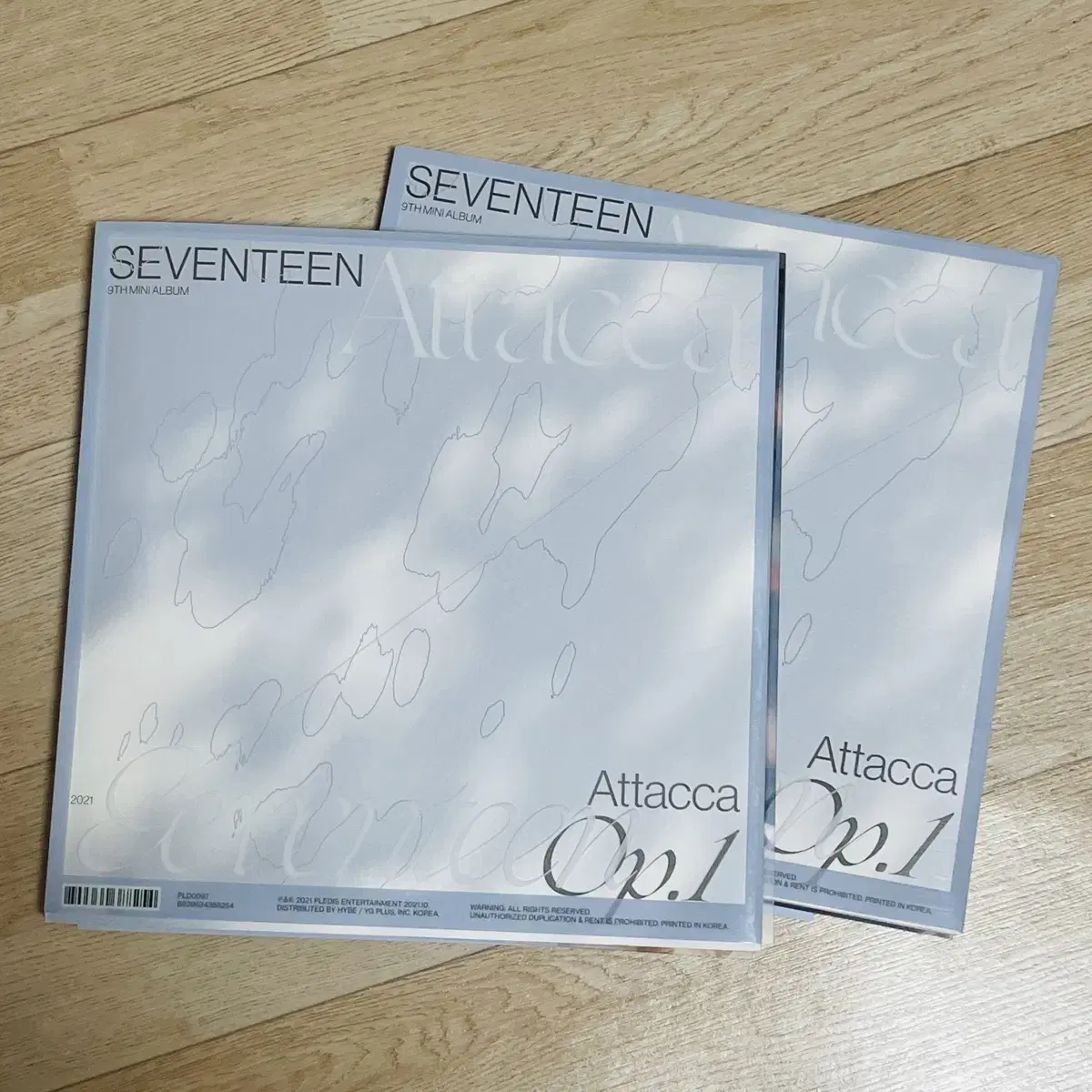 세븐틴 아타카 op.1 개봉앨범 2개 일괄 문준휘 디노 버논 우지